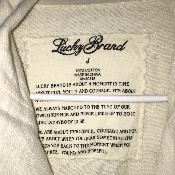 ✅Lucky Brand Open Cardigan Style Sweatshirt - Picture 2 of 7